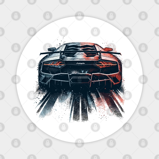 Lamborghini Murcielago Magnet by Vehicles-Art